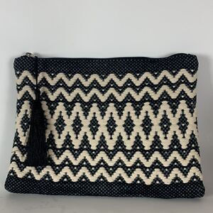 Bohemian fabric clutch bag purse embroidered